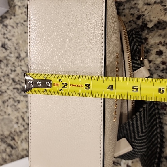 LIMITED TIME - Marc Jacobs Grove Mini Messenger Bag with 2 inch Strap - Beige - Picture 8 of 9